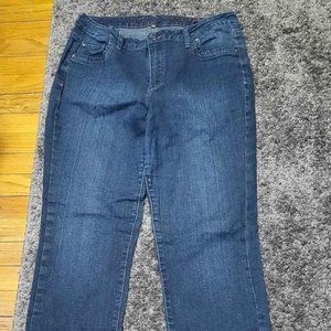 Women's Jag Blue Denim Jeans (Size 16)